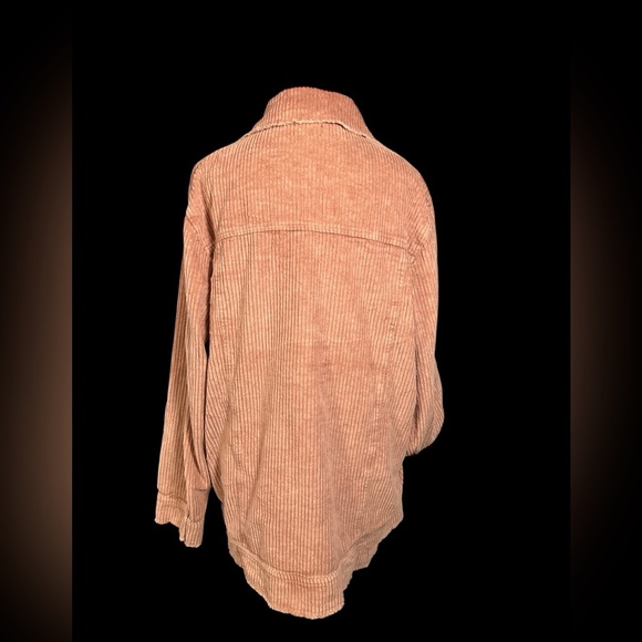 POL Women's Corduroy Jacket in Blush Pink - Picture 4 of 6